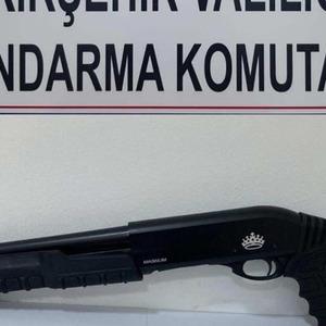 Kırşehir’de ruhsatsız tüfek operasyonu