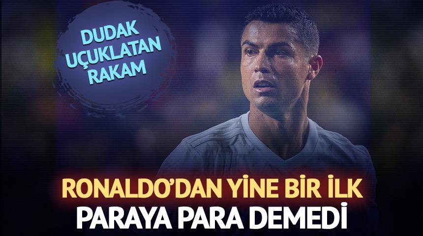 Cristiano Ronaldo'dan listeyi alt üst eden servet!