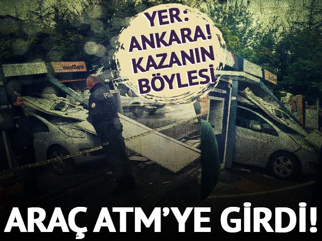 Ankara'da kazanın böylesi!