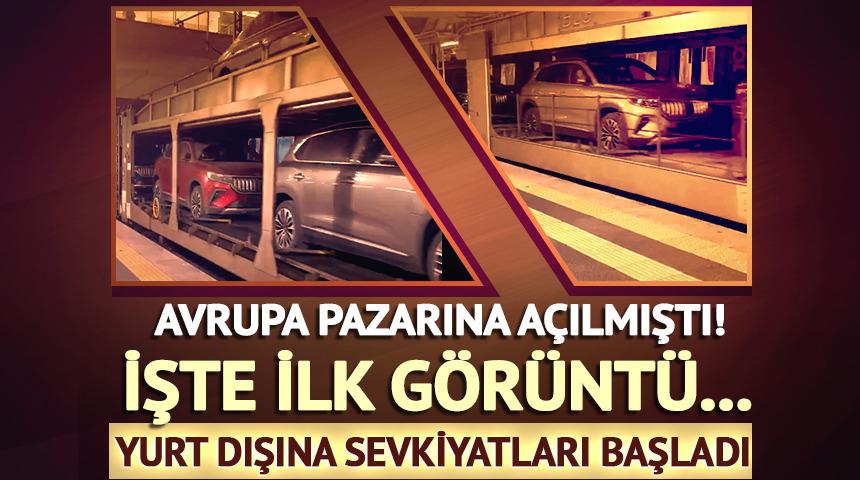 Avrupa pazarına açılmıştı! Togg'un yurt dışına sevkiyatları başladı