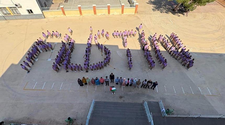 Arabanlı öğrencilerden Gazze'ye destek etkinlikleri