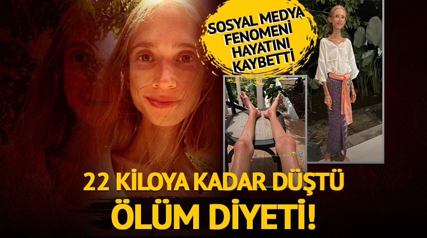 22 kiloya kadar düştü! Resmen ölüm diyeti