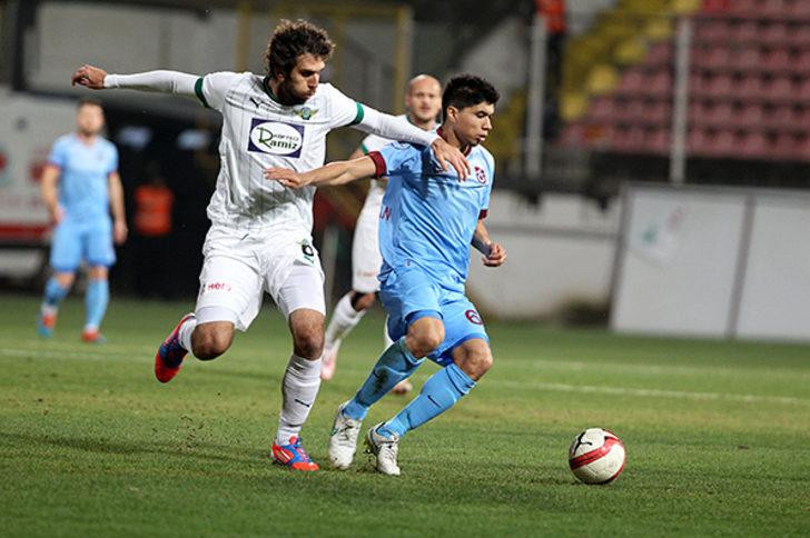 Akhisar Belediyespor - Trabzonspor maçından kareler G1