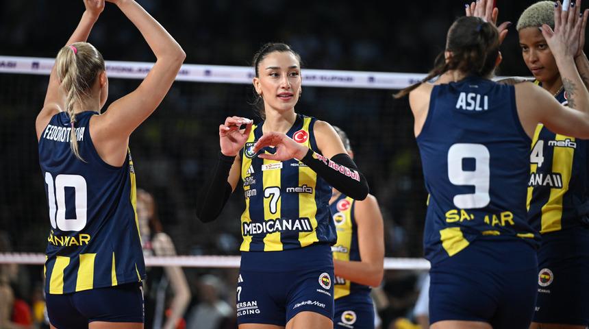 Fenerbahçe Medicana, geri dönerek Şampiyonlar Kupası'nda şampiyon!