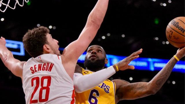 NBA efsanelerinden Lebron James'ten Milli yıldız Alperen Şengün için olay sözler! Houston performansıyla alev almıştı...