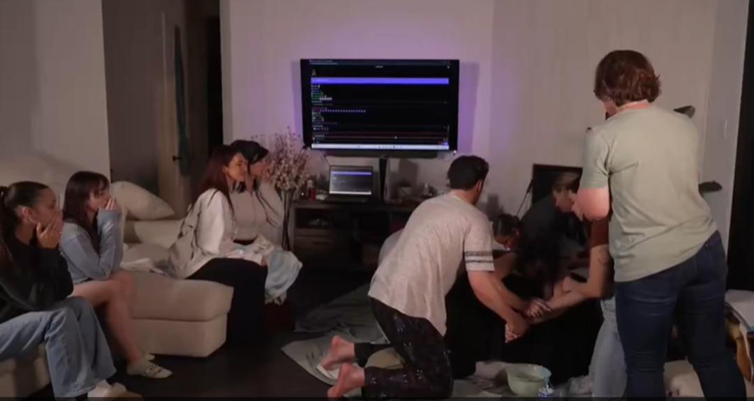 "Yok artık" dedirten olay! Canlı yayında doğum yaptı: Sosyal medya o anları konuştu 1