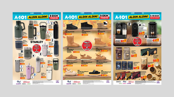 A101'e Stanley termoslar geliyor! İşte 9 Ekim 2025 A101 Aldın Aldın Kataloğu