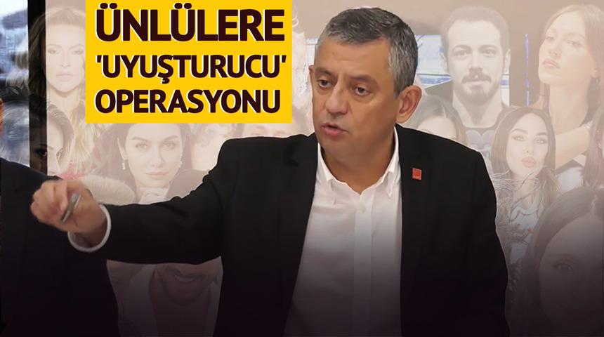 Son dakika | Ünlülere 'uyuşturucu' operasyonuna sert çıktı! Özgür Özel'den sert tepki: "Yaptığı iş gözaltı değil"