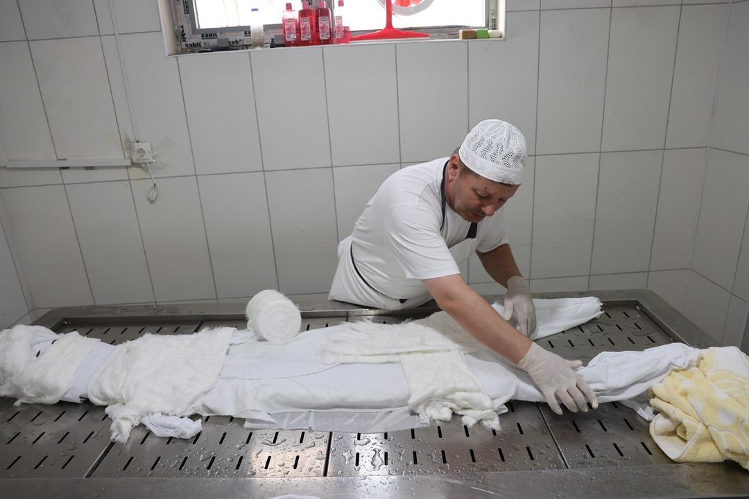 Diziden sonra mesleğe ilgi artmıştı: Ölü nasıl yıkanır tek tek anlattı! Gassal uygulamalı gösterdi 5