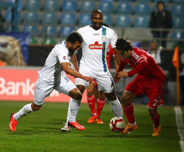 Çaykur Rizespor - Beşiktaş maçından kareler G3