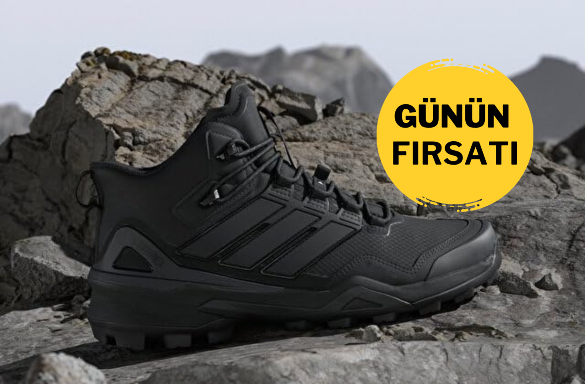 Su geçirmezliğiyle efsane Adidas Terrex Skychaser Mid Gtx indirimde