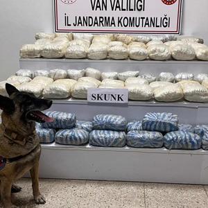 Van'da 47 kilo uyuşturucu madde ele geçirildi