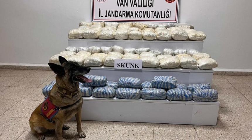 Van'da 47 kilo uyuşturucu madde ele geçirildi