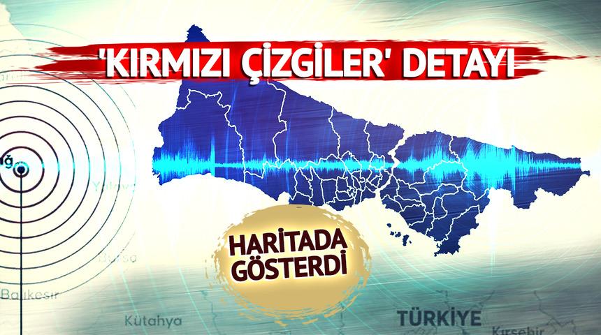 'Son depremleri oluşturdu' İstanbul açıklarındaki sarsıntı sonrası haritada gösterdi! 'Kırmızı çizgiler' detayı