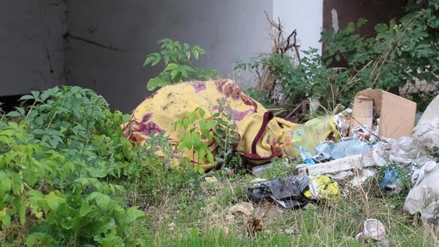 Ceset zannettiler, çöp çıktı