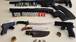 Sosyal medyadan silah paylaşan 6 şüpheli yakalandı