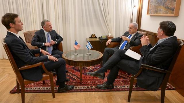 Netanyahu, Trump'ın Orta Doğu Özel Temsilcisi Witkoff ve damadı Kushner ile bir araya geldi