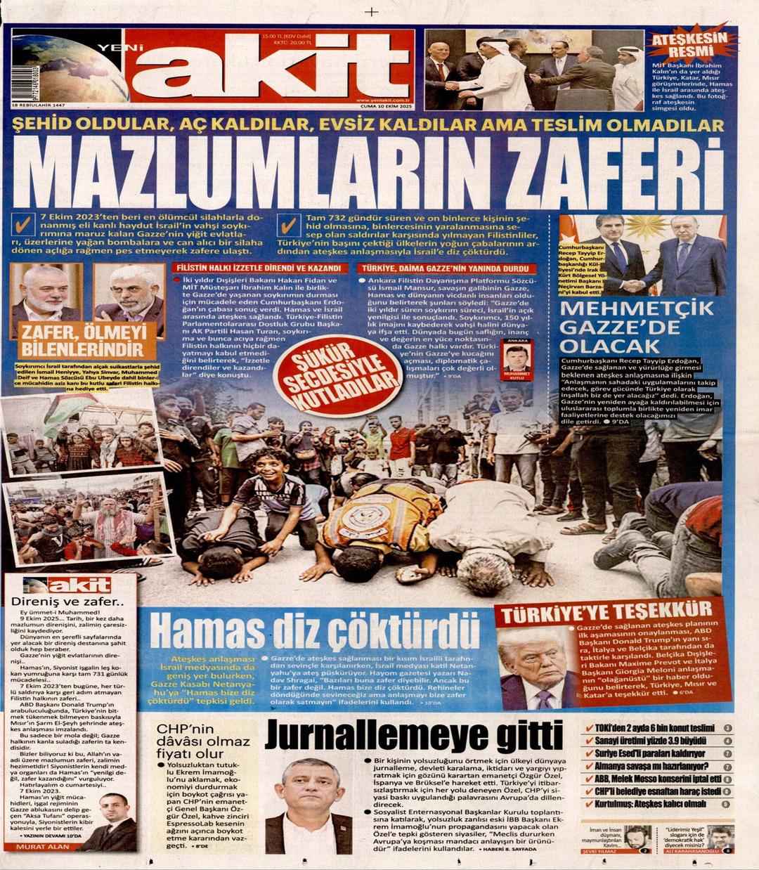Yeni Akit Gazetesi