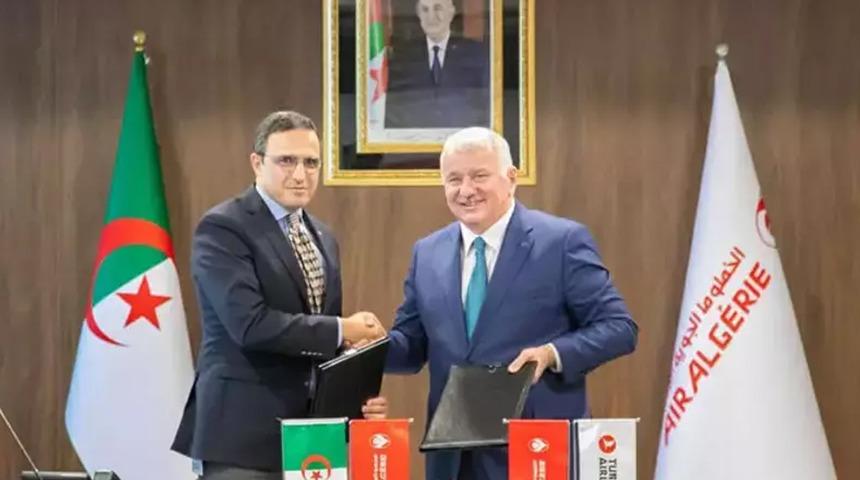 THY ile Cezayir Hava Yolları arasında işbirliği anlaşması!