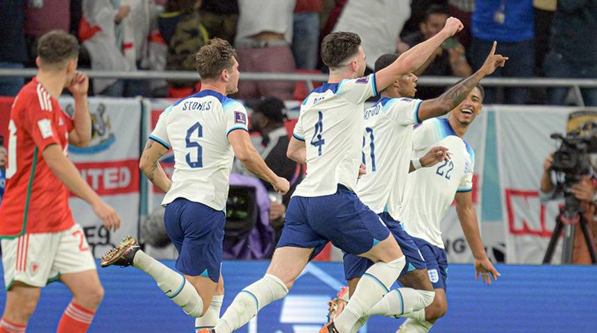 İngiltere, hazırlık maçında Galler'i Farklı Mağlup Etti!