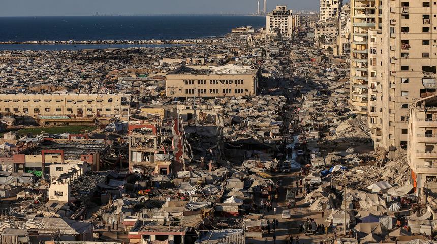 BM: Gazze için 170 bin tonluk yardım malzemesi hazır