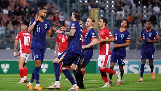 Tam 4 gol atılan maçtan Hollanda zaferle ayrıldı... Malta deplasmanında kolay galibiyet...