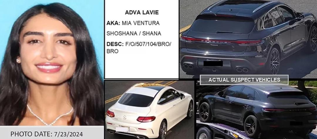 Los Angeles ta  Adva Lavie  alarmı! Eski İsrail askeri genç kadın, yaşlı ve zengin erkeklerin kabusu olmuş 2