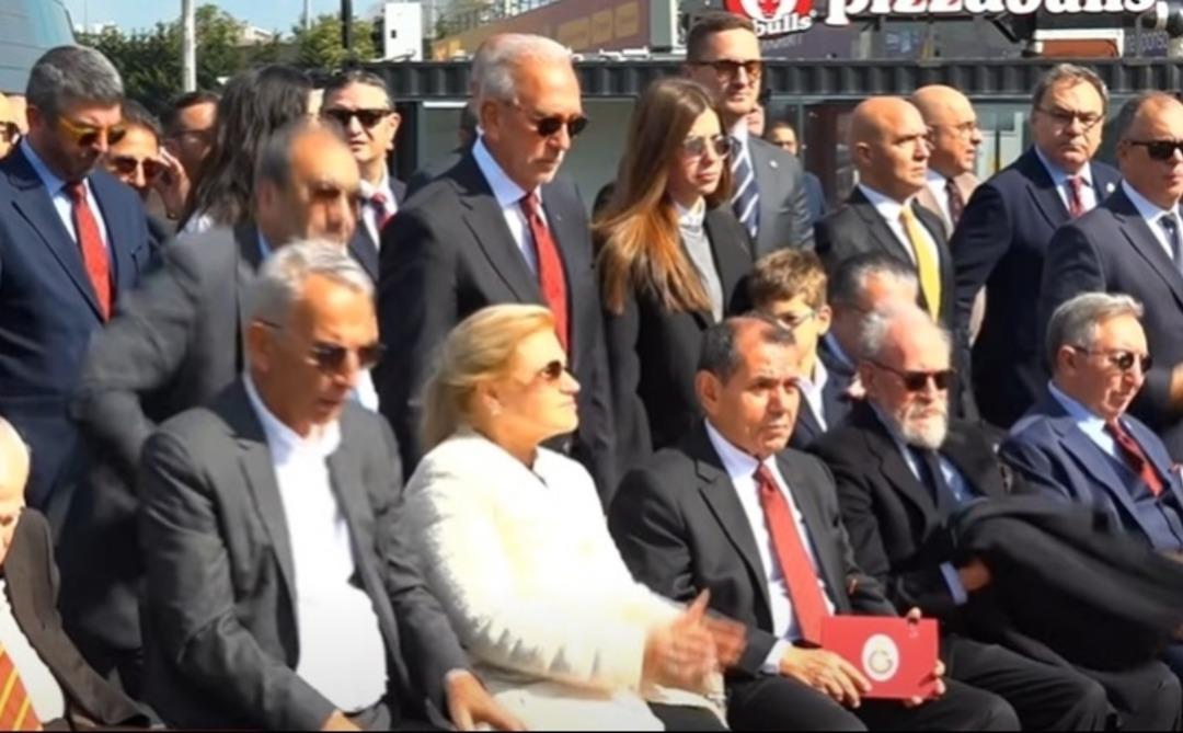 Galatasaray dan 120.kuruluş yıl dönümüne özel açılış! Rams Park ın önüne anıt yapıldı... 2