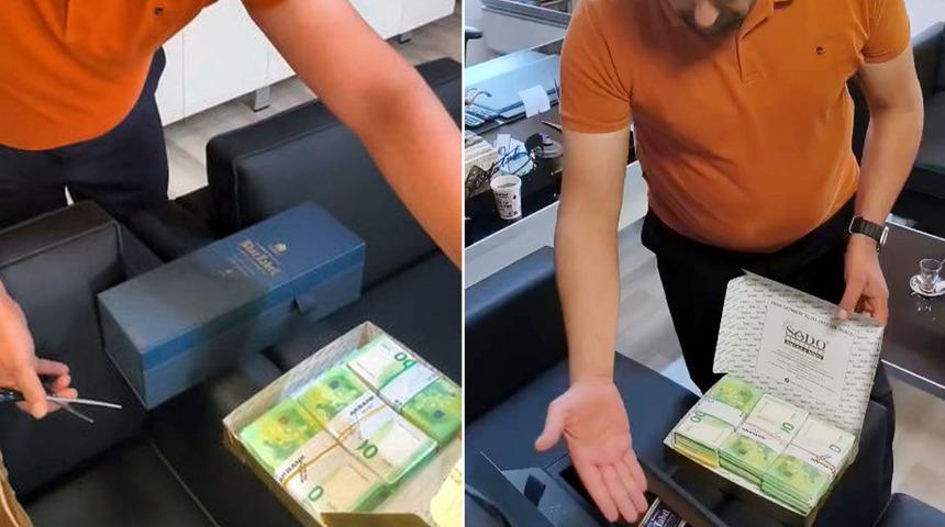 Baklava kutusunda 110 bin avro rüşvetin detayları ortaya çıktı: "Boşluğuma geldi!"