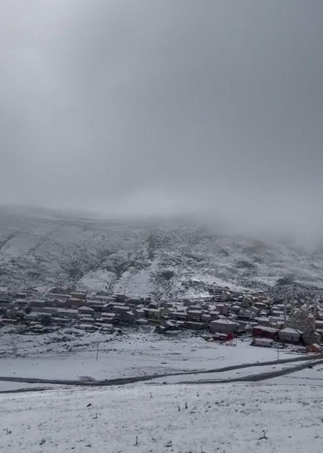 Gümüşhane’nin yüksekleri beyaza büründü 4