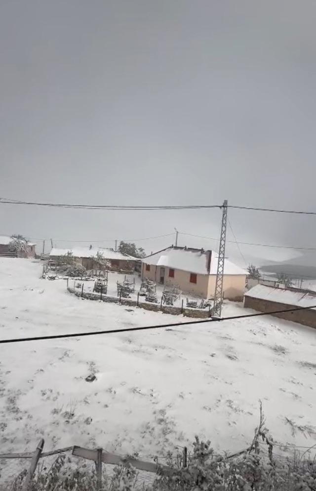 Gümüşhane’nin yüksekleri beyaza büründü 3