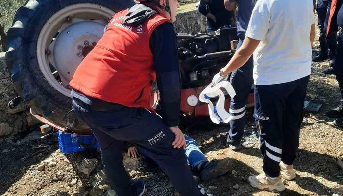 700x400 Balıkesir’de traktör devrildi, sürücü yaralandı