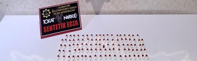 Tokat’ta uyuşturucu operasyonunda 1 tutuklama 2