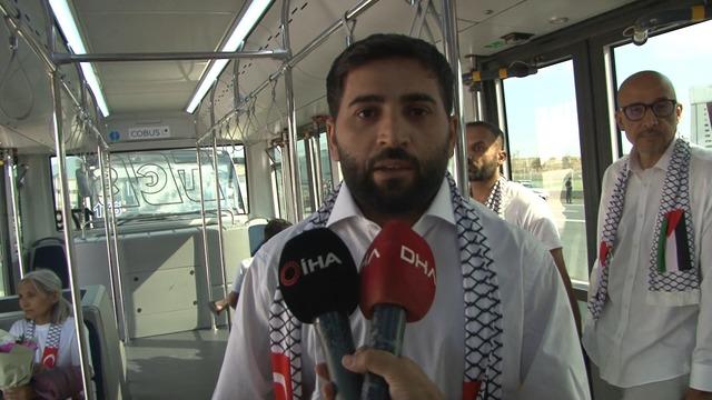 Özgürlük Filosu nun 18 i Türk 94 aktivisti THY uçağıyla İstanbul a geldi 5