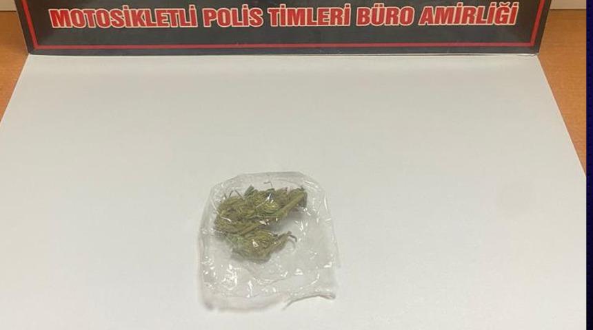 Keşan’da uyuşturucuyla yakalanan şahıs gözaltına alındı