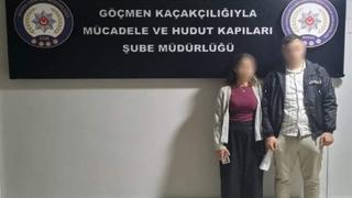 Yabancı uyruklu sürücü, İstanbul’a 2 kaçak göçmen götürürken yakalandı