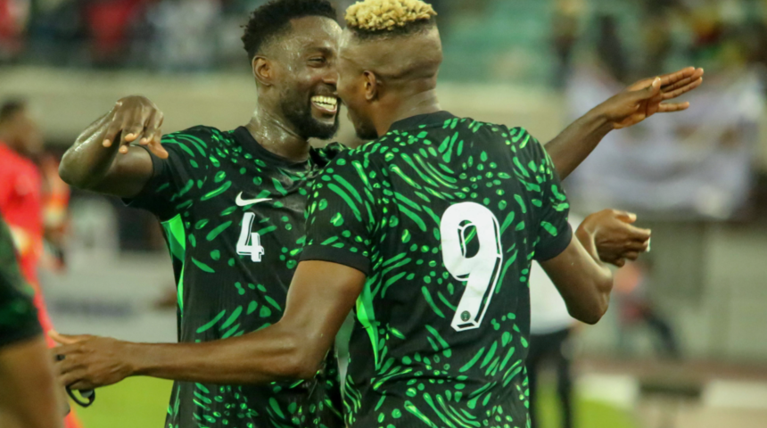 Galatasaray'ın yıldızı Victor Osimhen yine yapacağını yaptı! Milli takımda da boş geçmedi