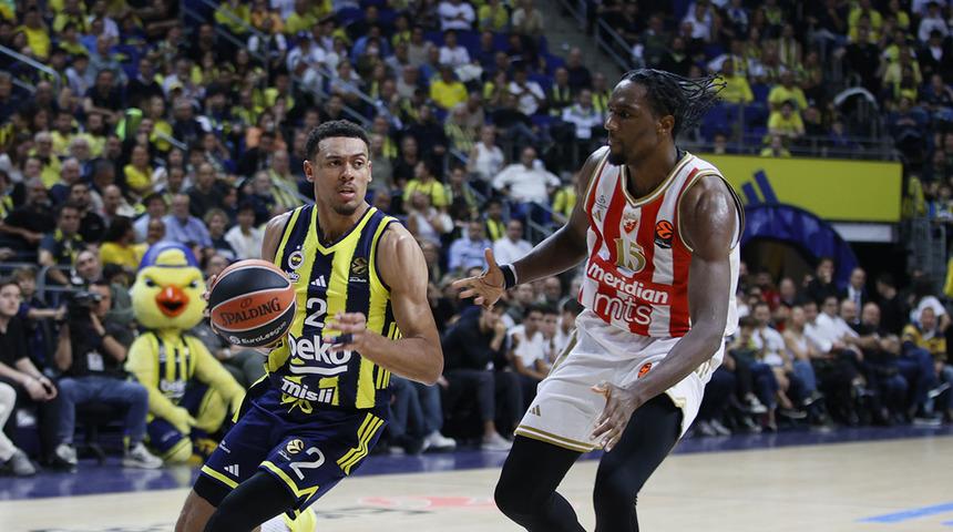 Fenerbahçe Beko Kızılyıldız'a 86-81 mağlup oldu! Sarı-Lacivertliler üst üste ikinci yenilgisini yaşadı