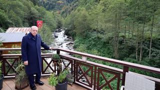 Cumhurbaşkanı Erdoğan'dan Ayder Yaylası'na ziyaret