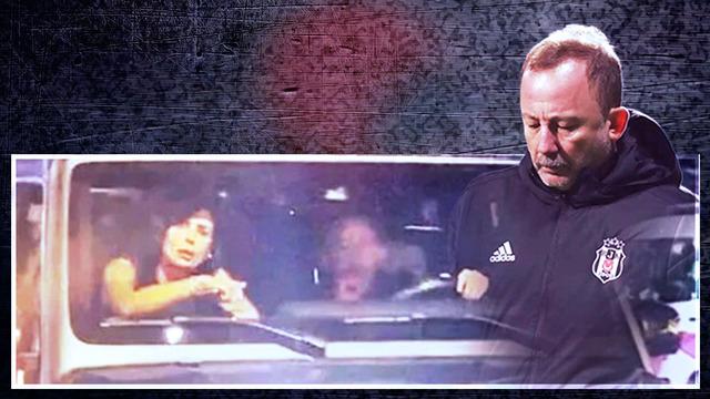 Sergen Yalçın gecelerde böyle yakalandı! Kadınlar ön koltukta kucak kucağa oturdu  