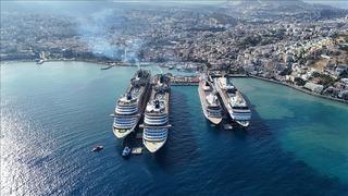 İstanbul'da kruvaziyer limanlarında 8 ayda 410 binden fazla yolcu ağırlandı