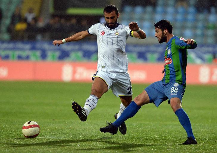Çaykur Rizespor - Fenerbahçe maçından kareler G1