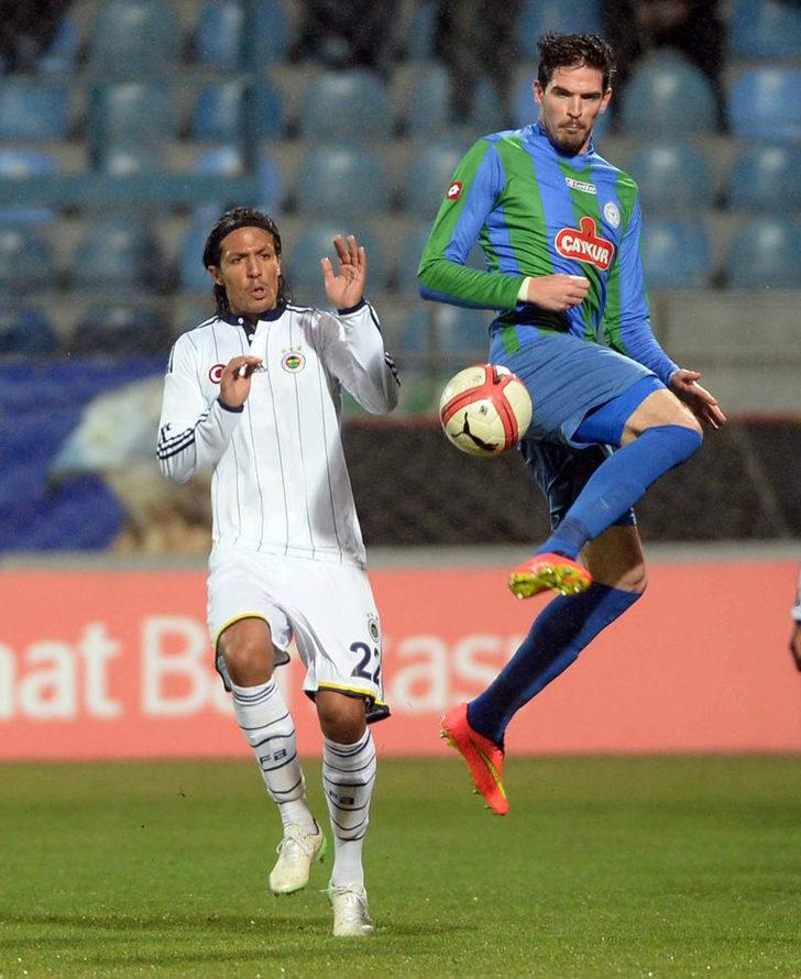 Çaykur Rizespor - Fenerbahçe maçından kareler G2