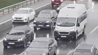  İstanbul'da trafik yoğunluğu yüzde 80'e ulaştı 