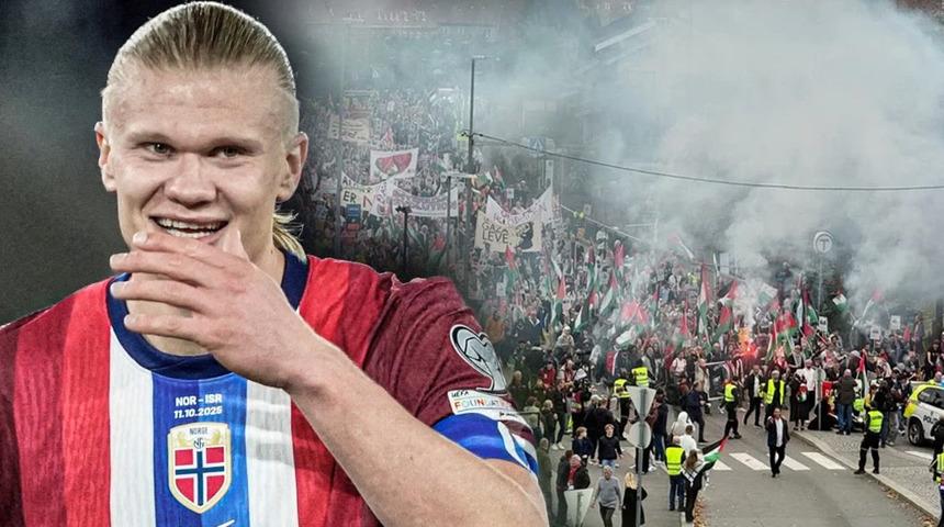 İsrail'e yeşil sahalarda da büyük şok! Haaland, kendi kalelerine gol attırdı, inanılmaz anlar yaşandı...