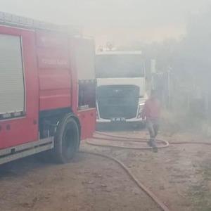 Güdül’de hobi bahçesinde çıkan yangın söndürüldü