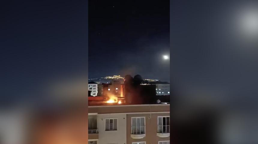 Mardin'de yangın! Ekipler sevk edildi