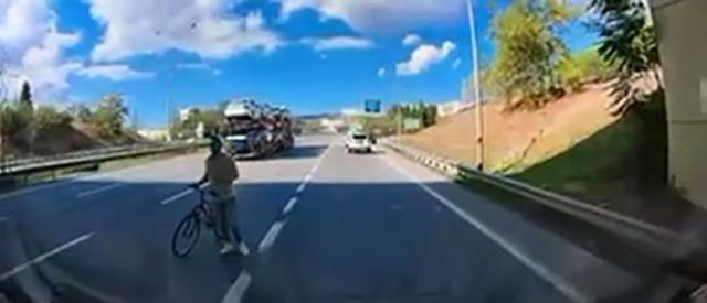 Bu sefer de tersten bisiklet geldi 1