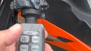 Usulsüz siren tertibatı bulundu! Motosiklet sürücüsüne 138 bin 172 lira ceza