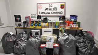 Van’da gümrük kaçağı malzeme ele geçirildi